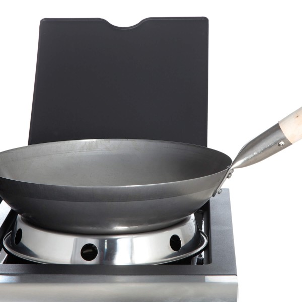 Wok-Set, Wokpfanne Ø 35 cm + Wockring