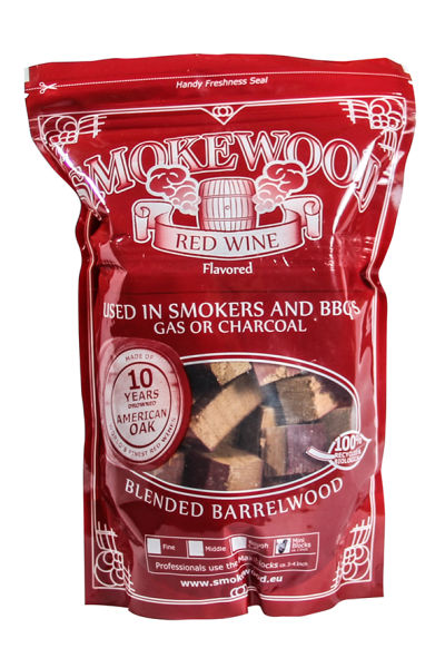 Smokewood Rotwein Mini Blocks 800g / 2ltr.