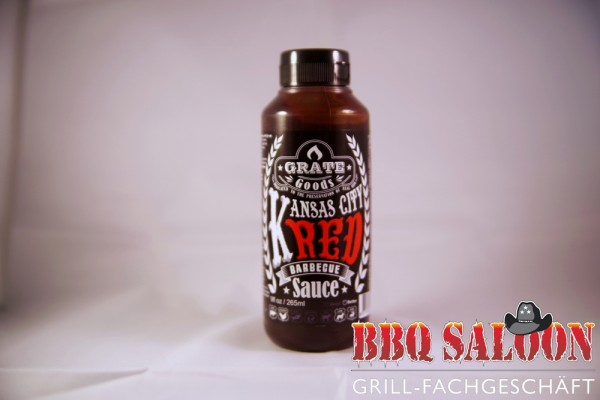 KANSAS CITY - rote Grillsauce, 265g Flasche