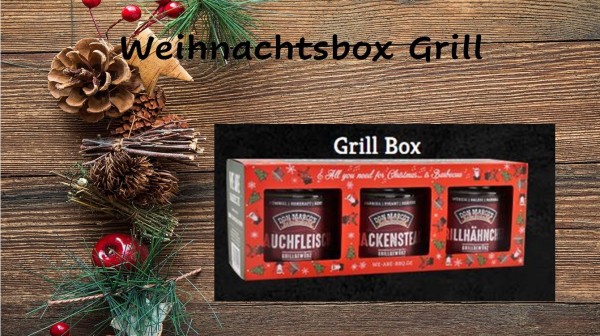 Don Marco's Weihnachtsgeschenkbox Grillen