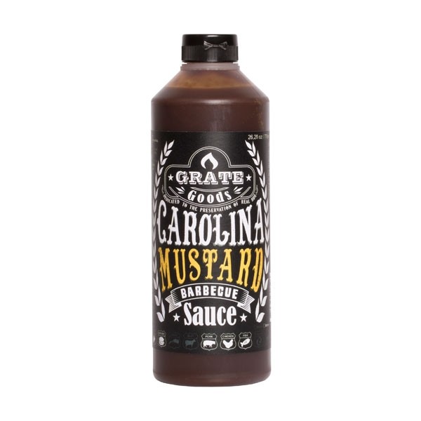 CAROLINA MUSTARD BBQ Sauce, 265g Flasche