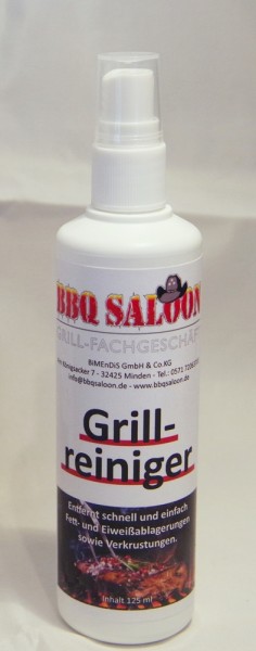BBQ Saloon Grillreiniger 125ml Rundflasche
