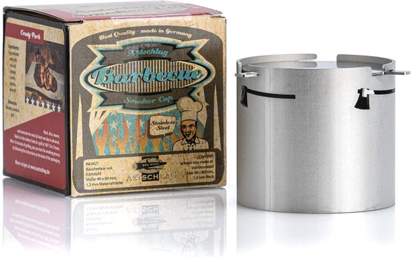 Smoker Cup - Räucherbox aus Edelstahl