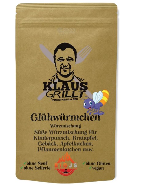 KLAUS GRILLT Glühwürmchen - 250g Beutel