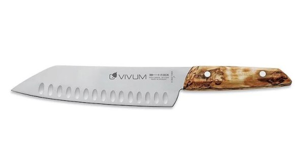 VIVUM DICK Santoku Kullenschliff