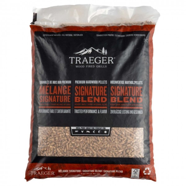 Traeger BBQ-Holzpellets FSC Signature Blend 9kg Sa