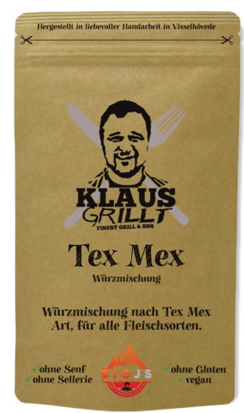 KLAUS GRILLT Tex Mex 250 g Beutel