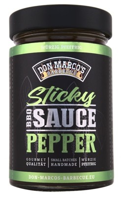 Don Marcos Sticky Pepper BBQ Sauce 260ml