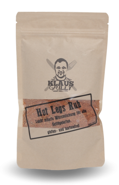 Hot Legs Rub von Klaus grillt Beutel 