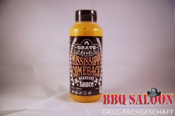 MISSISSIPPI Comeback Sauce, 265g Flasche