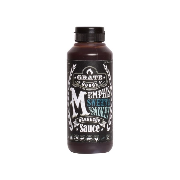 MEMPHIS Sweet & Smokey BBQ Sauce, 265g Flasche