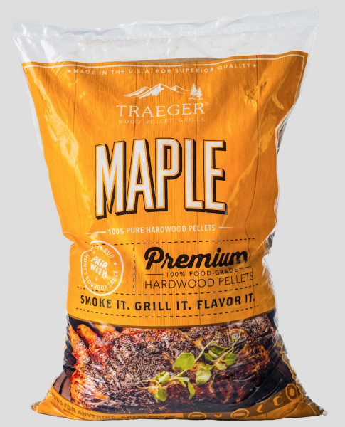 Traeger Hartholz Pellets Ahorn, 9 kg Beutel