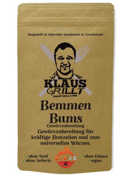 KLAUS GRILLT Bemmen Bums 150g Beutel