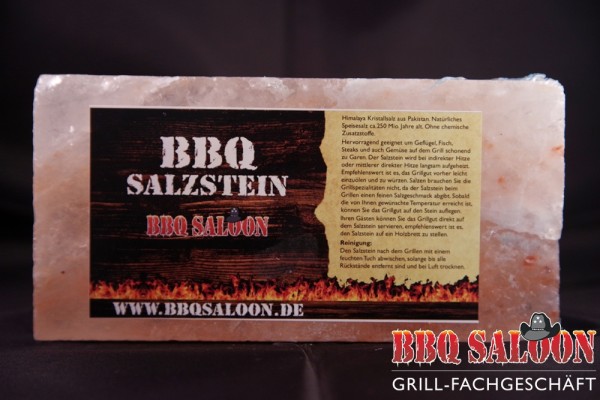 BBQ Salzstein 20x10x2,5 cm / 1,15kg