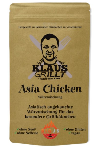 KLAUS GRILLT Asia Chicken 250g Beutel