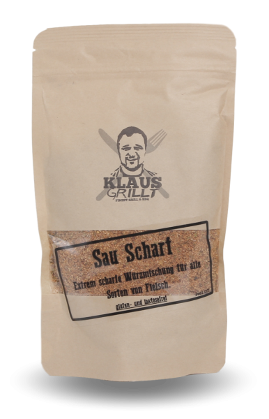 KLAUS GRILLT Sau Scharf Rub 200g Beutel