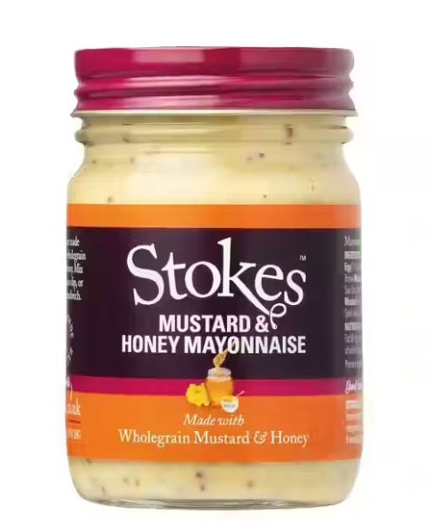 Stokes Mustard & Honey Mayonnaise 217ml
