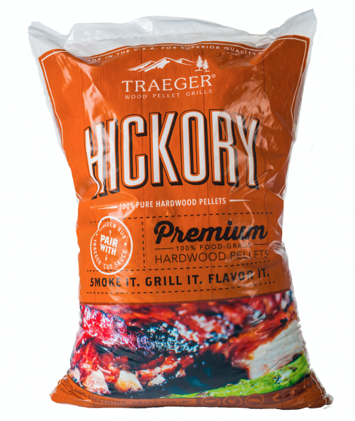 Traeger Hartholz Pellets Hickory, 9 kg Beutel