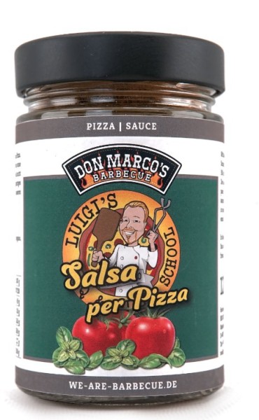 Luigis - Salsa per Pizza 125gr Glas