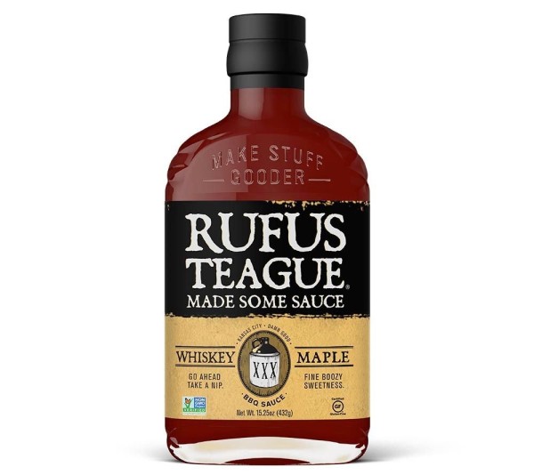 Rufus Teague Whiskey Maple BBQ-Sauce 432g