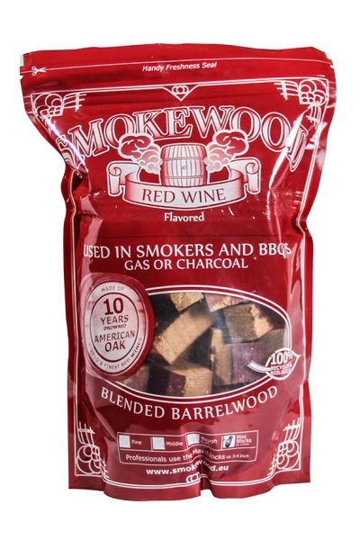 Smokewood Rotwein Mini Blocks