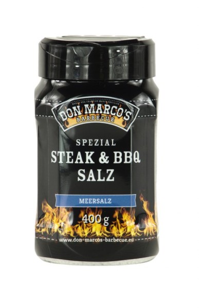Spezial Steak & BBQ Salz “Meersalz” 400g
