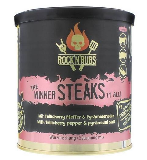 Rock'n'RubsThe winner steaks it all 140g