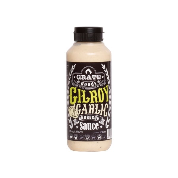 GILROY GARLIC Sauce, 265g Flasche