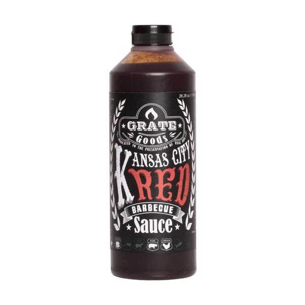 KANSAS CITY - rote Grillsauce, 265g Flasche