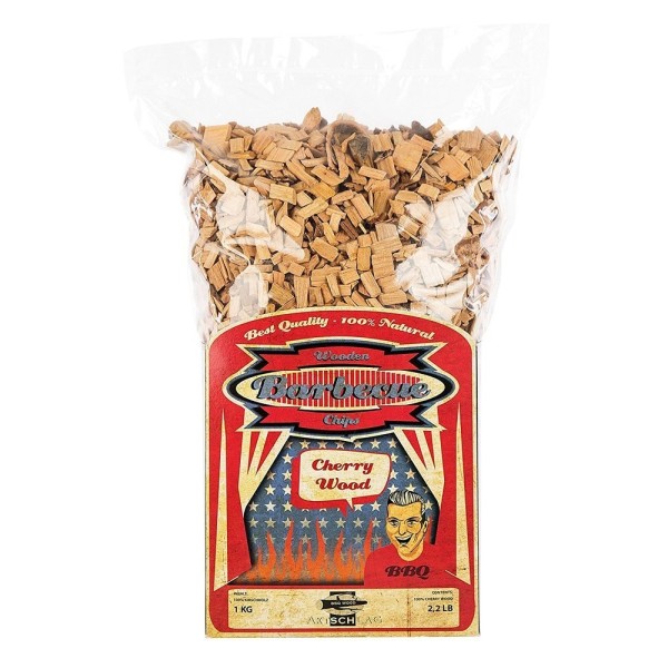 WOOD SMOKING CHIPS Cherry - Kirsche 1kg