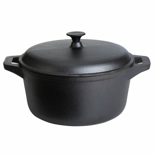 Gusstopf mit Deckel 23x11 cm, 4,1 Ltr.