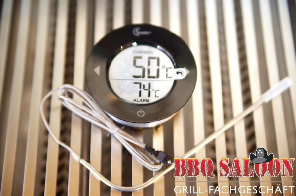 BBQ Saloon Thermometer digital, magnetisch m.Kabel