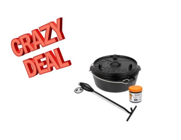 Petromax Dutch Oven FT9 Set2 ohne Füße