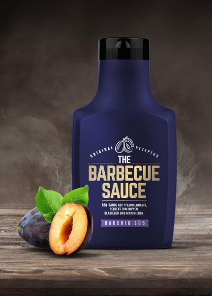 Delifood Barbecue Sauce - RAUCHIG SÜß 390g Flasche