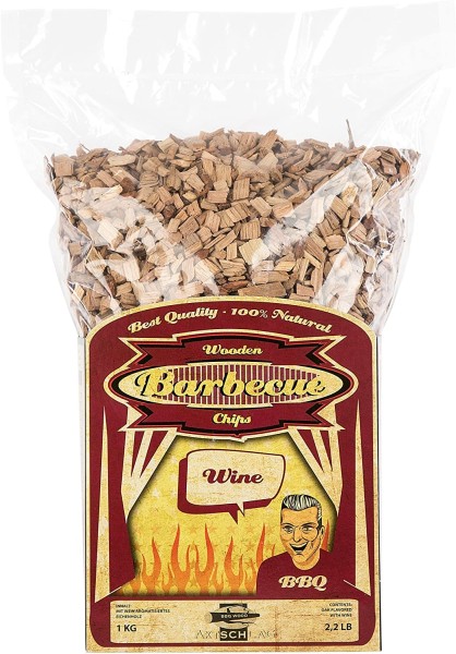 WOOD SMOKING CHIPS Wine - Wein 1kg