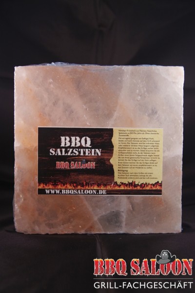 BBQ Salzstein 20x20x2,5 cm / 2,25kg