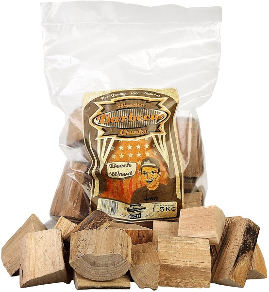 WOOD CHUNKS Beech - Buche 1,5kg