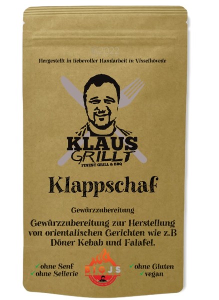 KLAUS GRILLT Klappschaf Rub 250g Beutel