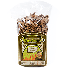 WOOD SMOKING CHIPS Oak Wood - Eiche 1kg