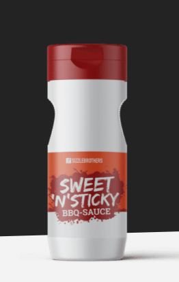 SizzleBrothers Sweet & Sticky BBQ-Sauce 250 ml