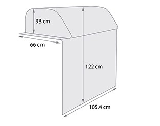 BROIL KING - SCHUTZHÜLLE 600ER BUILT-IN