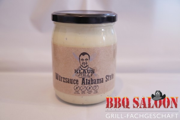 Würzsauce Alabama Style von Klaus grillt