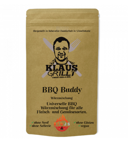 KLAUS GRILLT BBQ Buddy Rub 250g Beutel