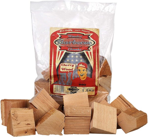 WOOD CHUNKS Cherry-Kirsche 1,5kg