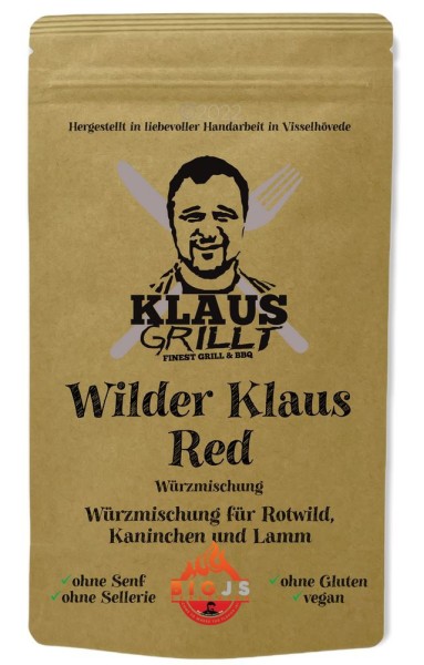 KLAUS GRILLT Wilder Klaus red 150g Beutel