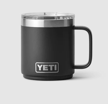 YETI Thermobecher Tasse 296ml schwarz