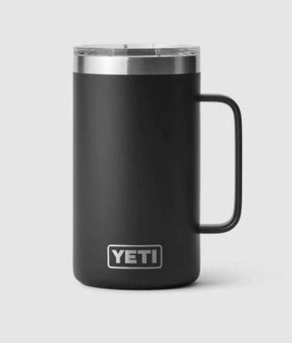 YETI Thermobecher mit Griff 710ml schwarz