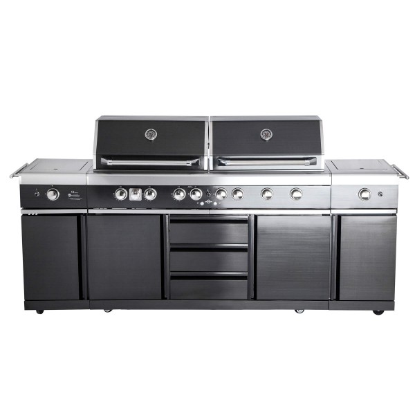 ALL´GRILL Top-Line Outdoorküche Extrem Black