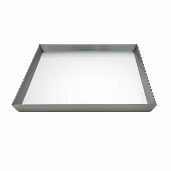 Edelstahlkochplatte 35x46x2, Dicke 3 mm