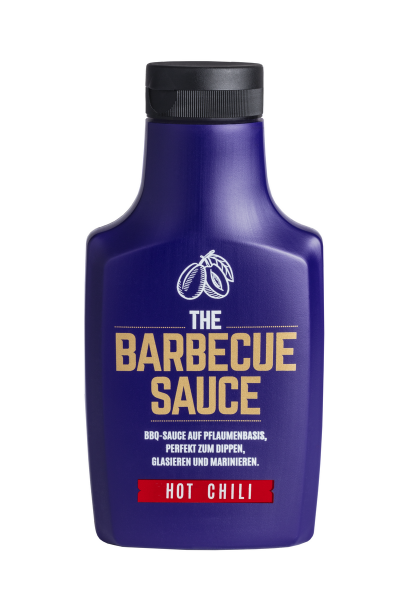 The Barbecue Sauce - HOT CHILI 390g Flasche
